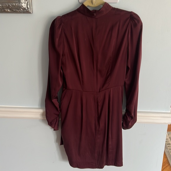 Zimmerman silk burgundy dress - Picture 3 of 4
